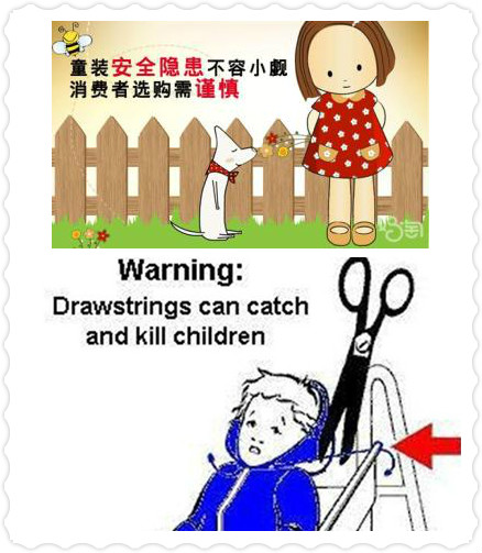 嬰幼兒服裝時尚外表下暗藏何種隱患？