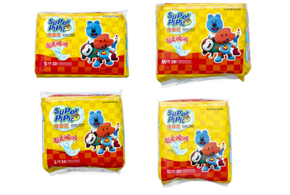 愛(ài)親母嬰皮皮克紙尿褲快速導(dǎo)流更透氣