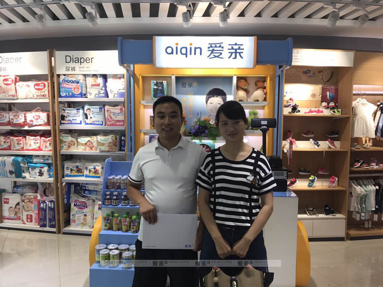 熱烈慶祝北京大興孟女士加盟愛親母嬰！預(yù)祝生意興隆！