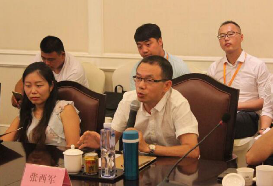 愛親特約顧問張西軍先生現(xiàn)場講話