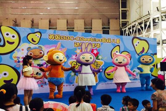 布魯精靈圖圖、蒂蒂、游游和拉拉