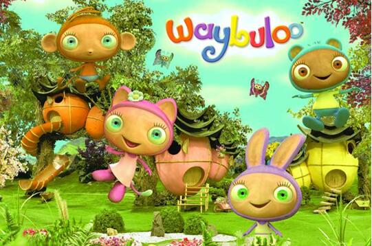 布魯精靈圖圖、蒂蒂、游游和拉拉