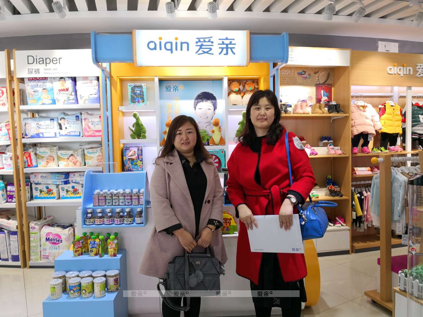 熱烈慶祝天津劉女士加盟愛親母嬰！預(yù)祝生意興??！